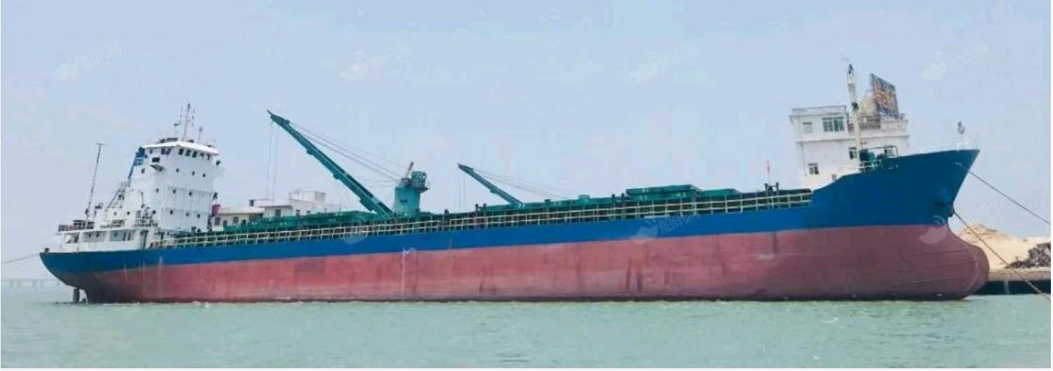 出售2003年浙江造4400吨多用途船