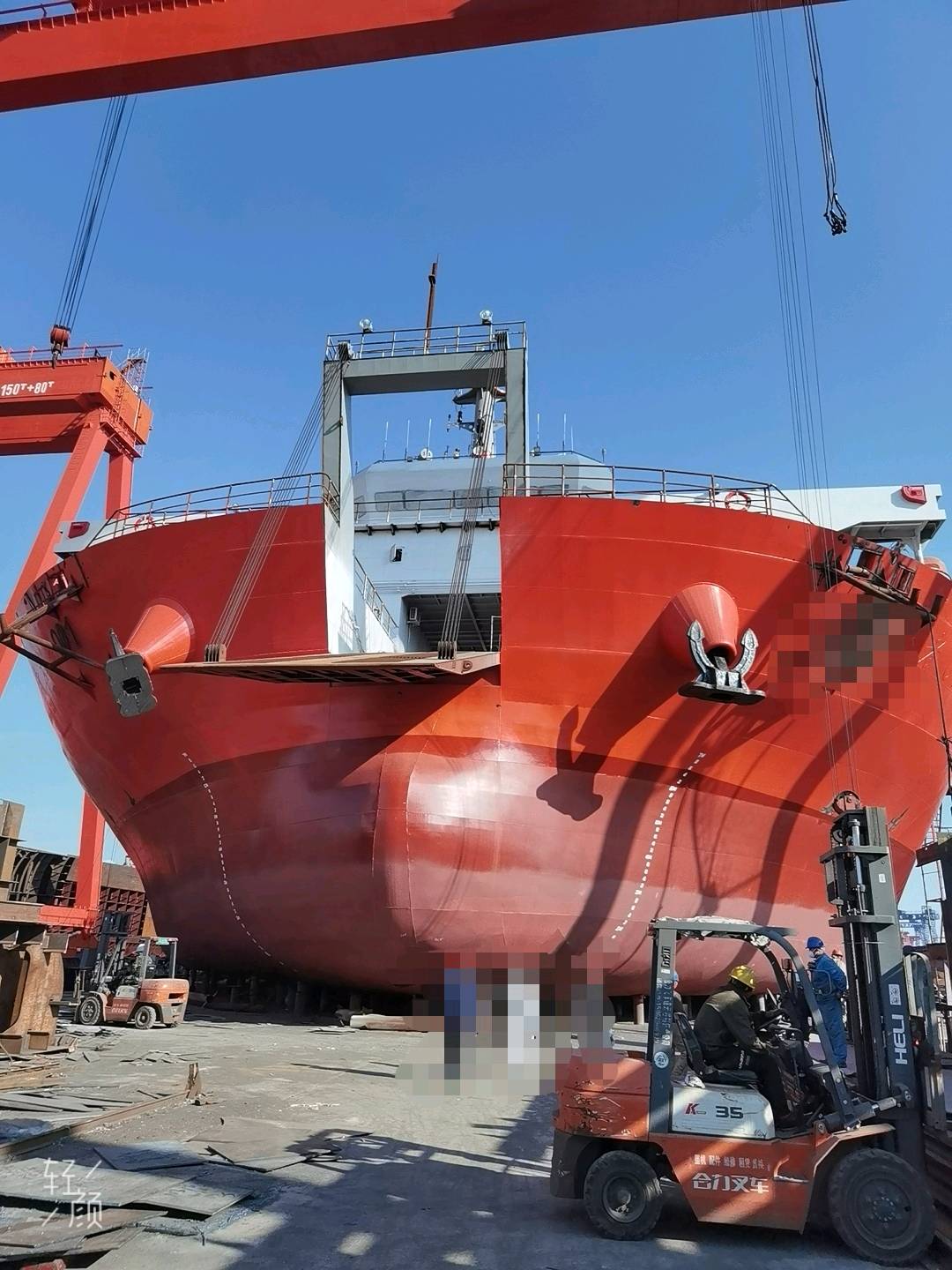 出售2022年造高品质CCS近海甲板驳船 船舶类型：前驾甲板驳船（无跳板）