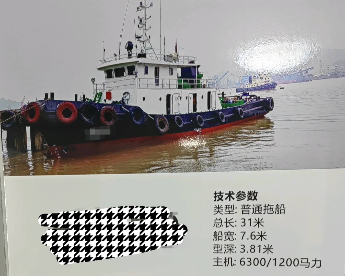 多艘1200，1600，2500，4000马力普通拖轮，全回转拖轮