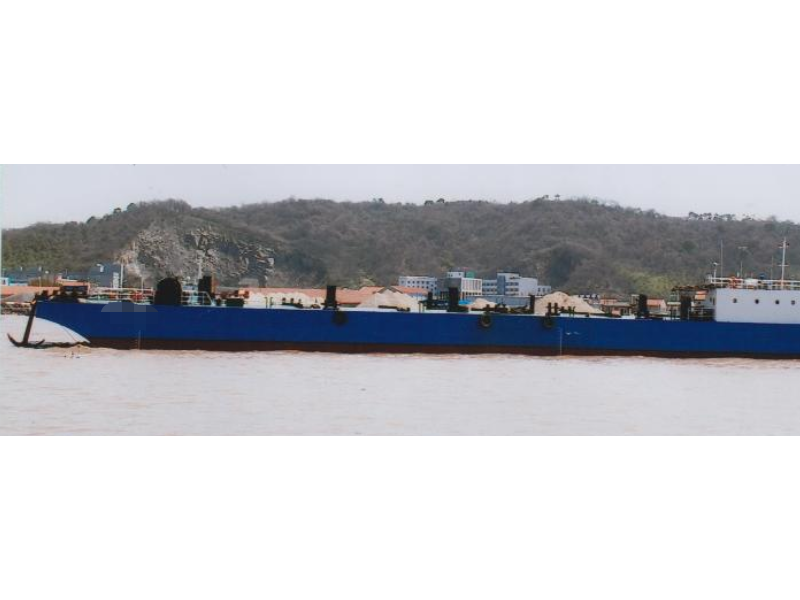 出售2003年造75.8米1800吨沿海非自航甲板货船