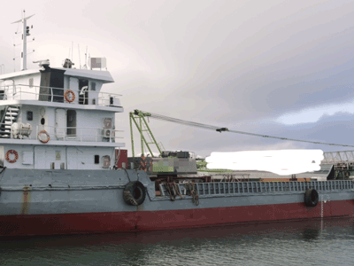 出售2014年造1500吨沿海后驾驶甲板货船