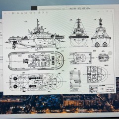 出售6600马力全回转拖轮图2