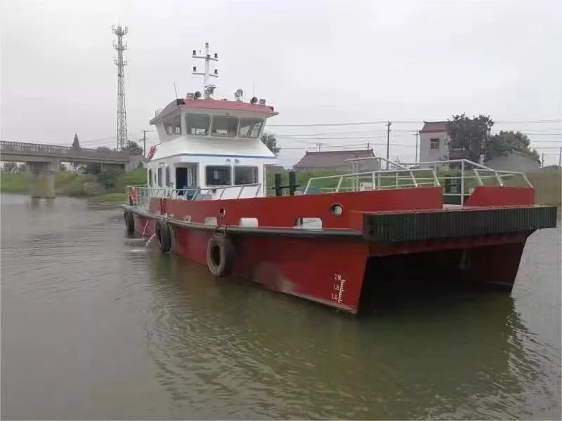 出售2019年造20米沿海钢质双体交通船