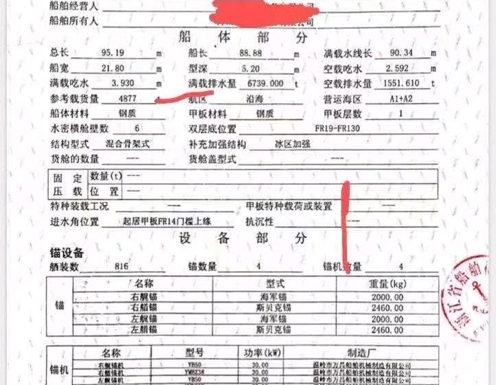 出租/售:后驾甲板驳​5000吨