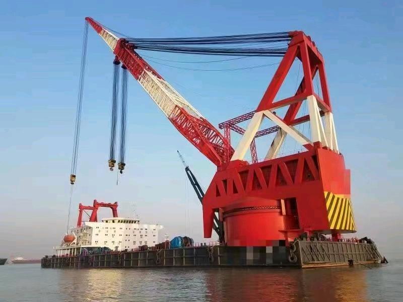 出售、出租： 3800吨海浮吊船 2016年江苏CCS完工