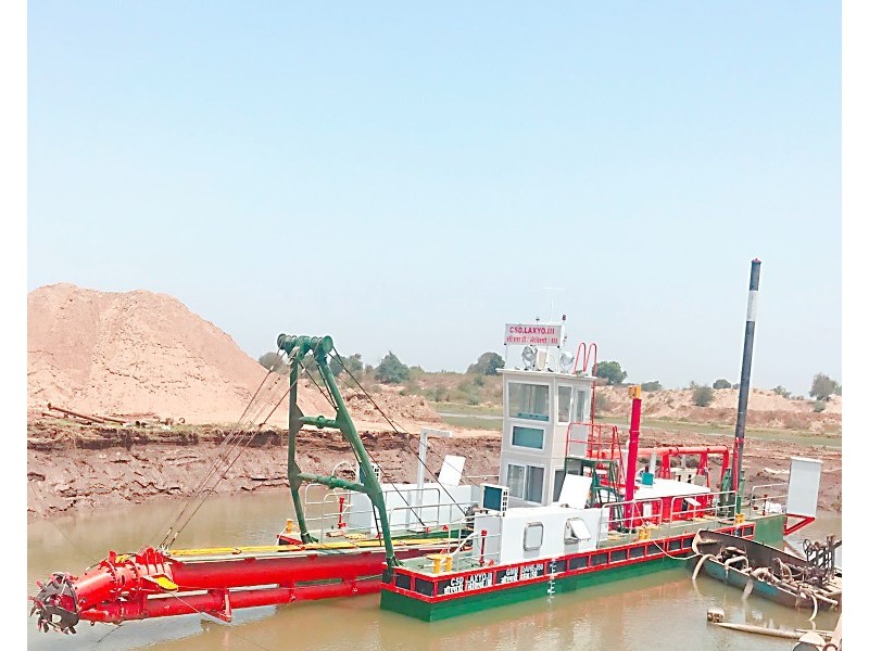 中国制造绞吸式挖泥船