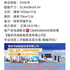 出售《两艘》CCS船级社拖轮图3