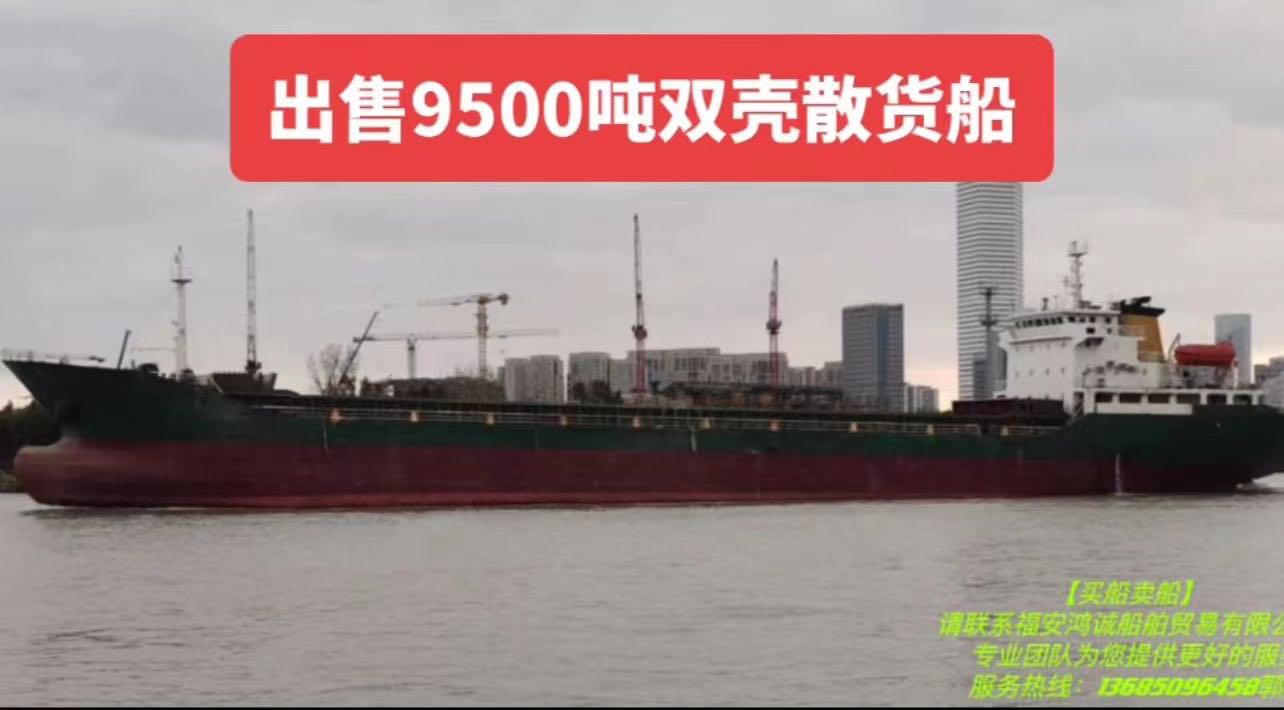 出售2007年12月造9500吨双壳散货船
