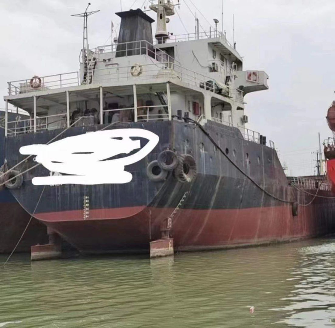 低价出售5005吨双壳散货船（双机） 2003年5月扬州造