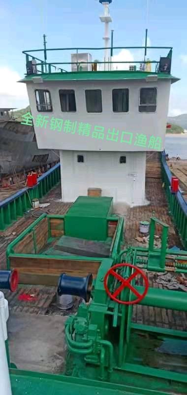 全新钢制精品出口渔船