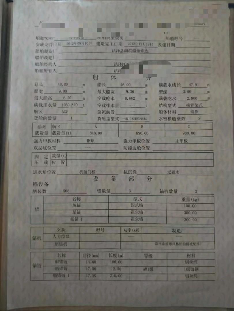 铁船出售