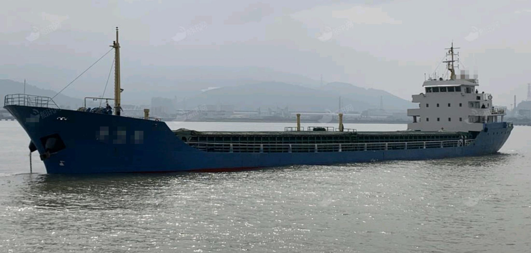 出售：《吉船街503》 4380吨单壳干货船 2004年浙江CCS完工