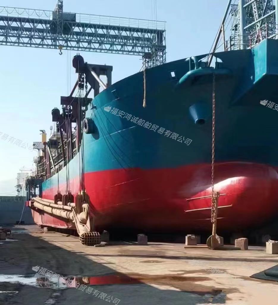 出售2019年11月福建漳州龙海沿海造证书登记:6894吨可以装10500吨自吸自卸砂船
