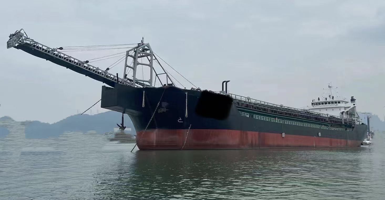 出售2021年实载17000吨沿海自吸自卸砂船