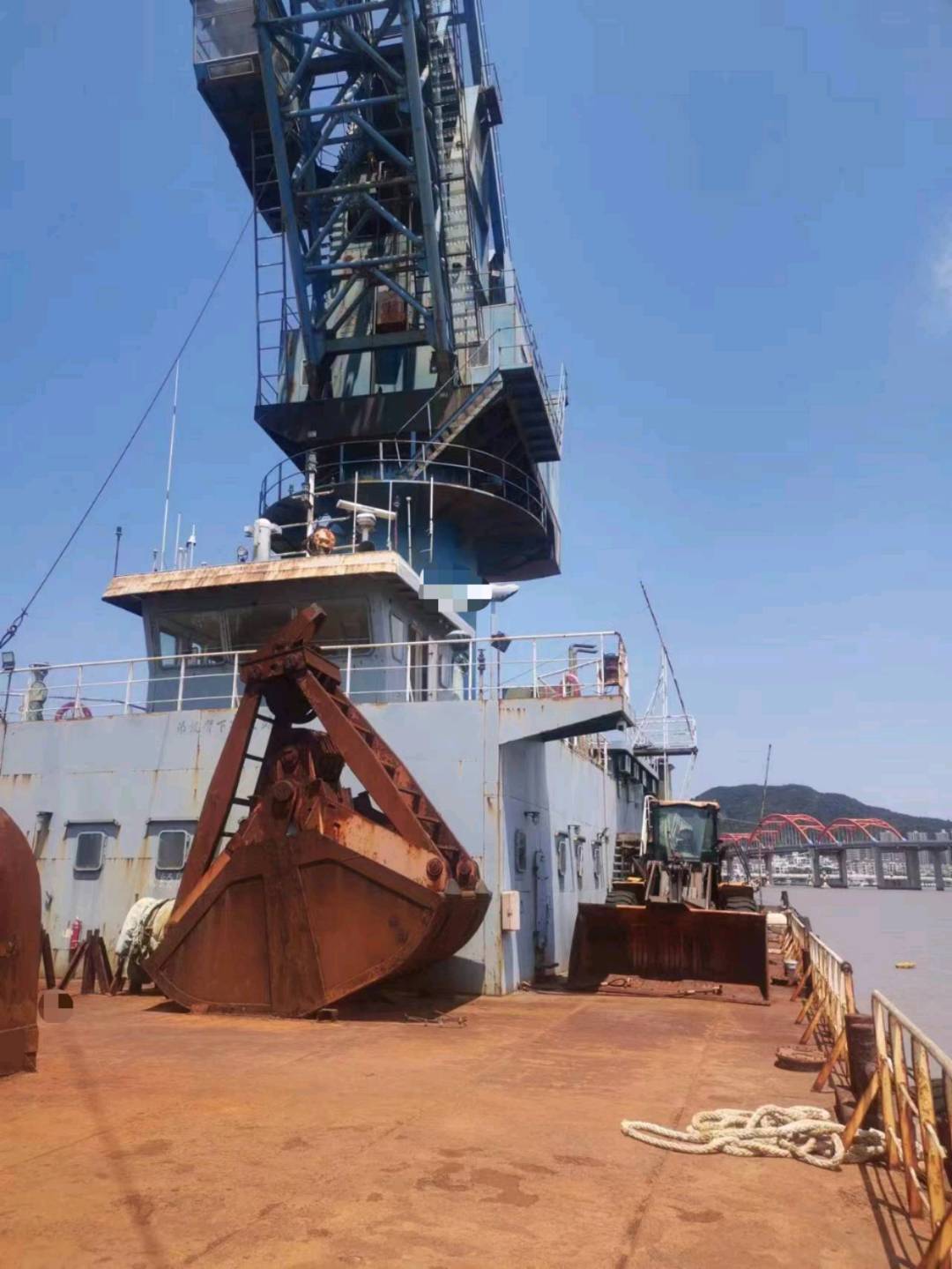 售、租：《吉船街516》 双250海浮吊起重船 2020年11月江苏ZC完工