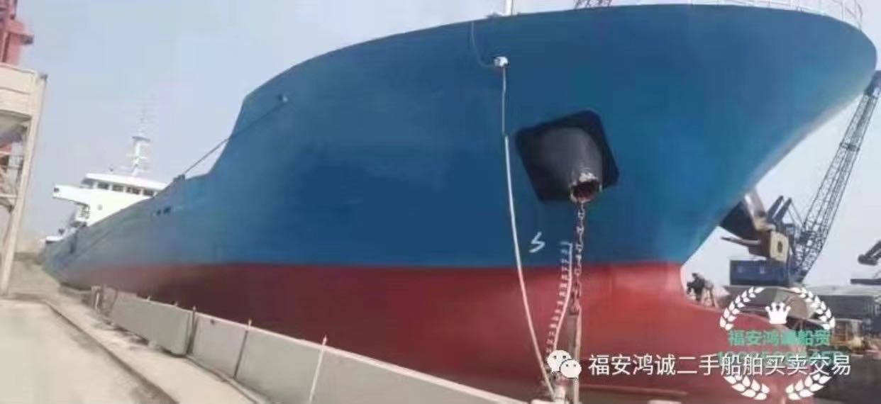 出售4930吨双壳在航散货船 2016年江苏南京建造 刚刚已经上坞检验保养好