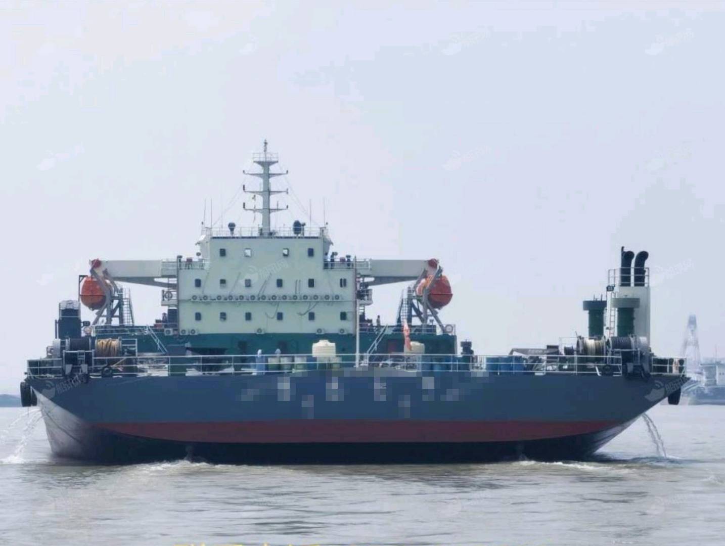 售、租:《吉船街520》 14000吨甲板驳船／前驾 2023年9月扬州ZC完工