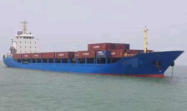 出售：《吉船街326》 10300吨双壳多用途船集装箱 2006年浙江CCS完工