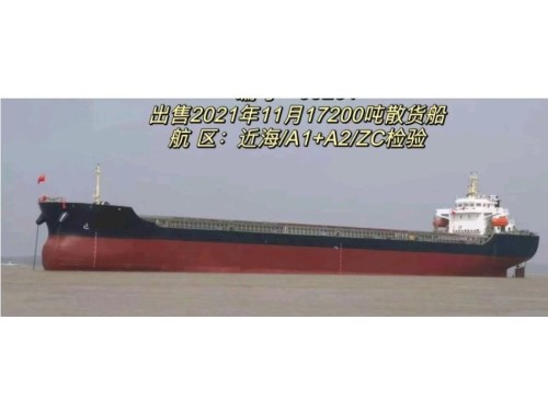 出售 17200 吨散货船