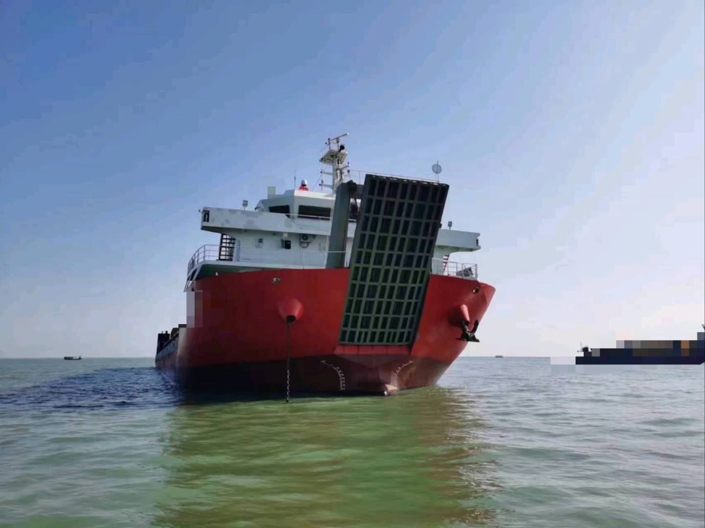 出售：《吉船街299》 5000吨前驾甲板驳船 约2021江苏ZC完工