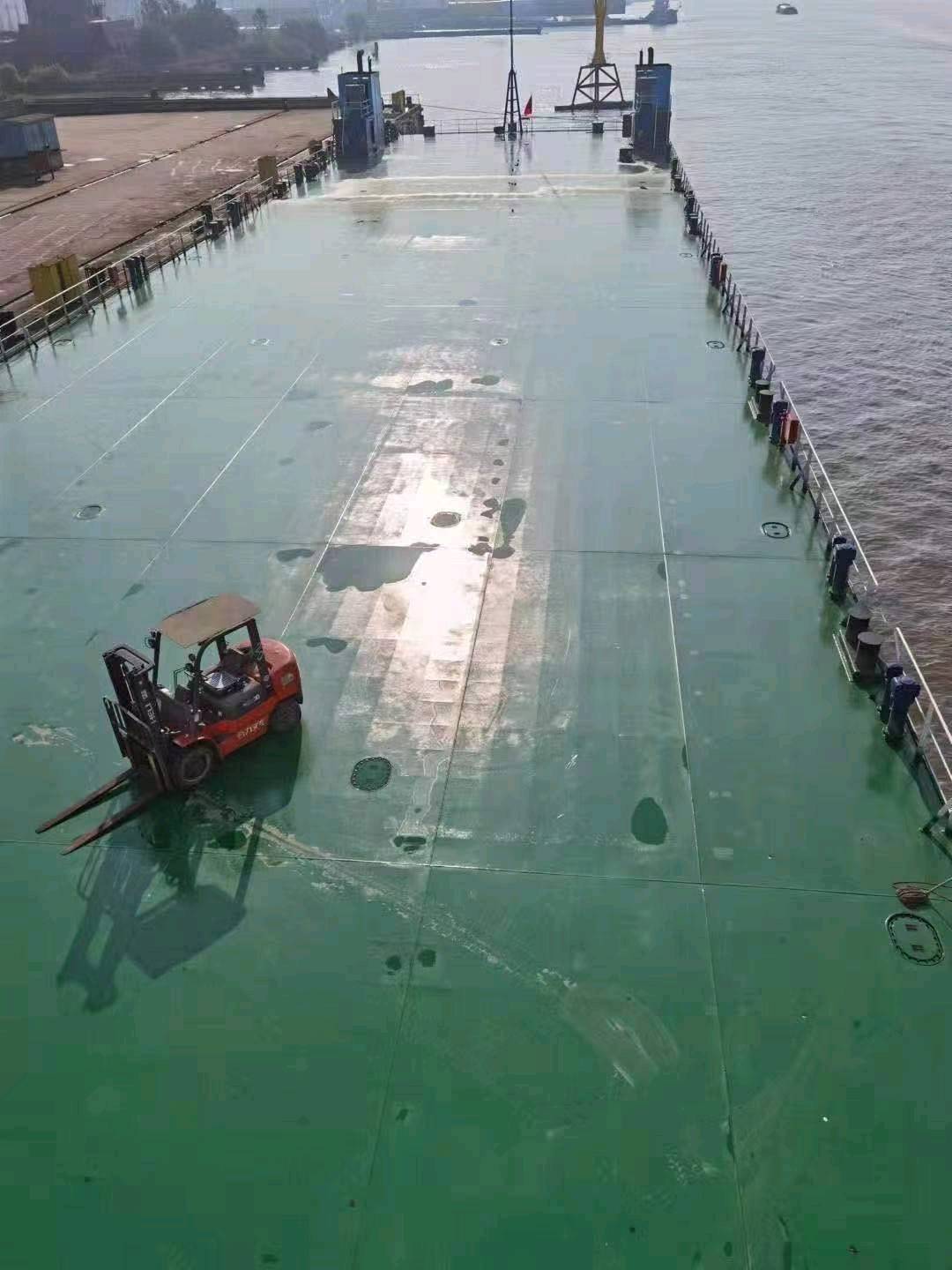 售、租：《吉船街532》 7100吨甲板驳船/前驾前跳 2021年6月江苏ZC完工