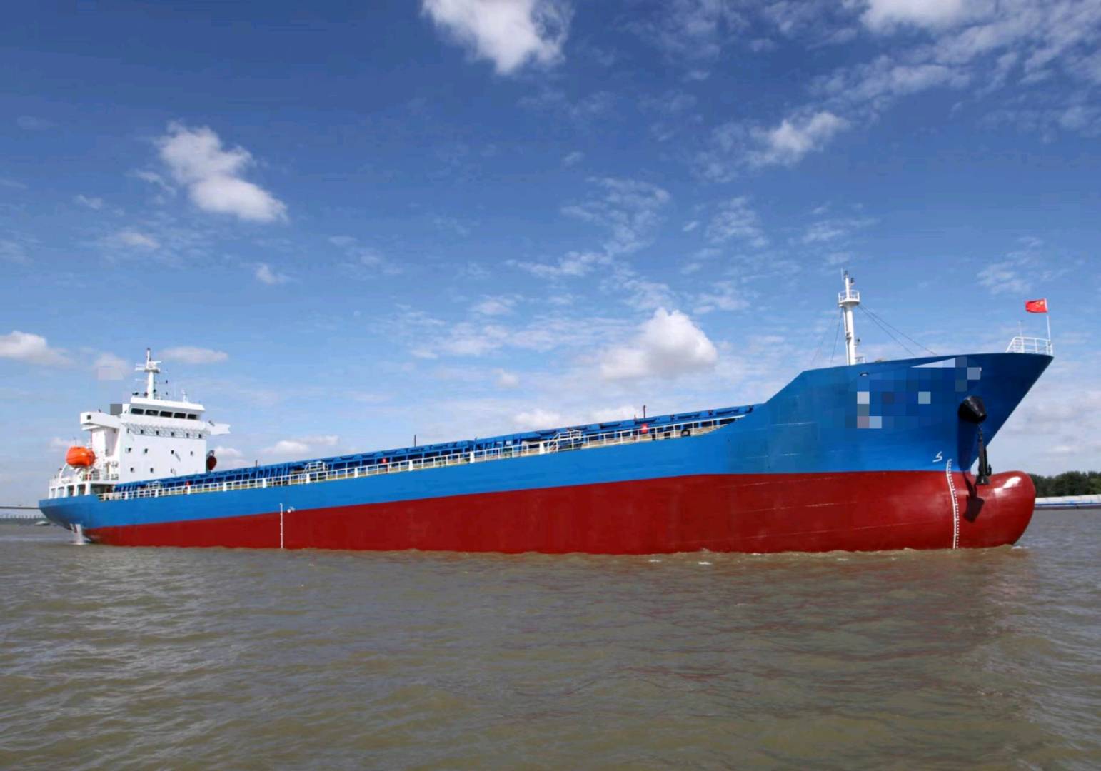 低价售：《吉船街536》 11000吨双壳散货船 2019年10月南京ZC完工
