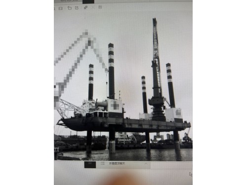 出售350吨吊机安装船
