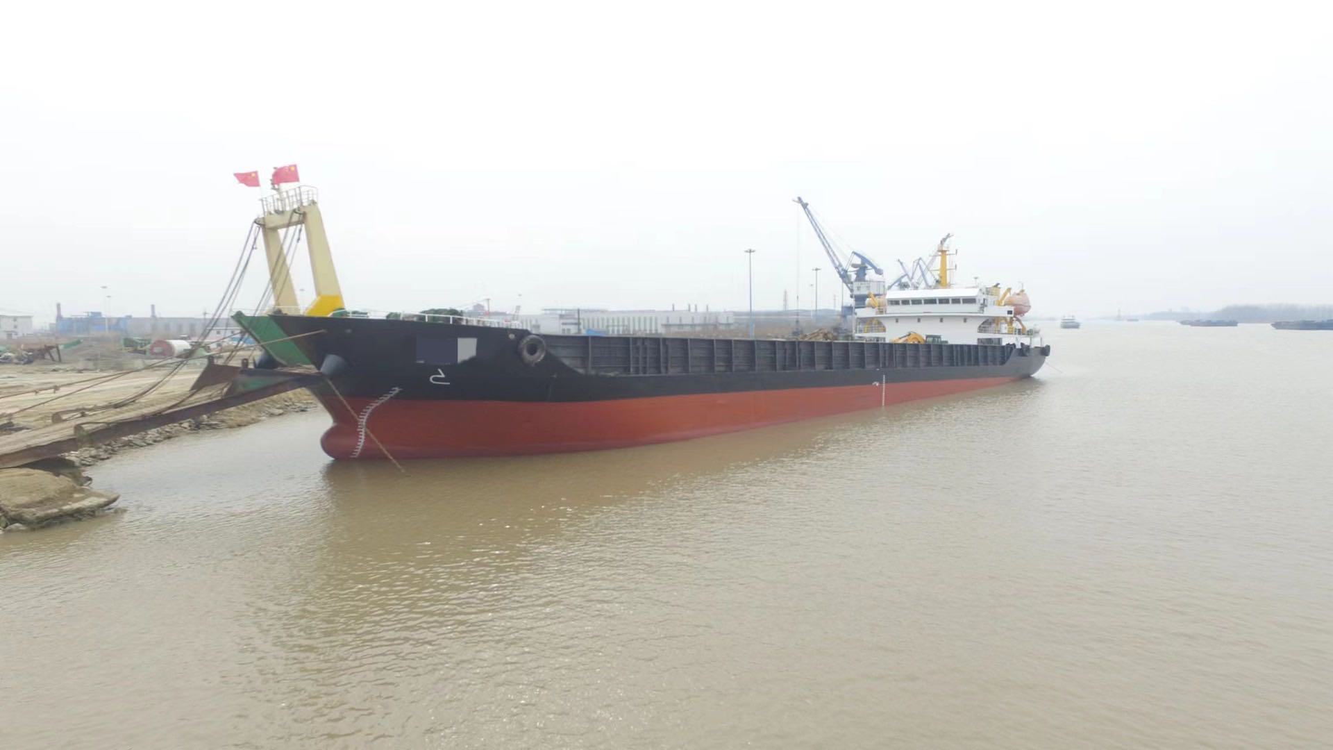 出售（多艘）5000吨在航甲板货船，前跳板 后驾驶室 价格美丽 2020年建造