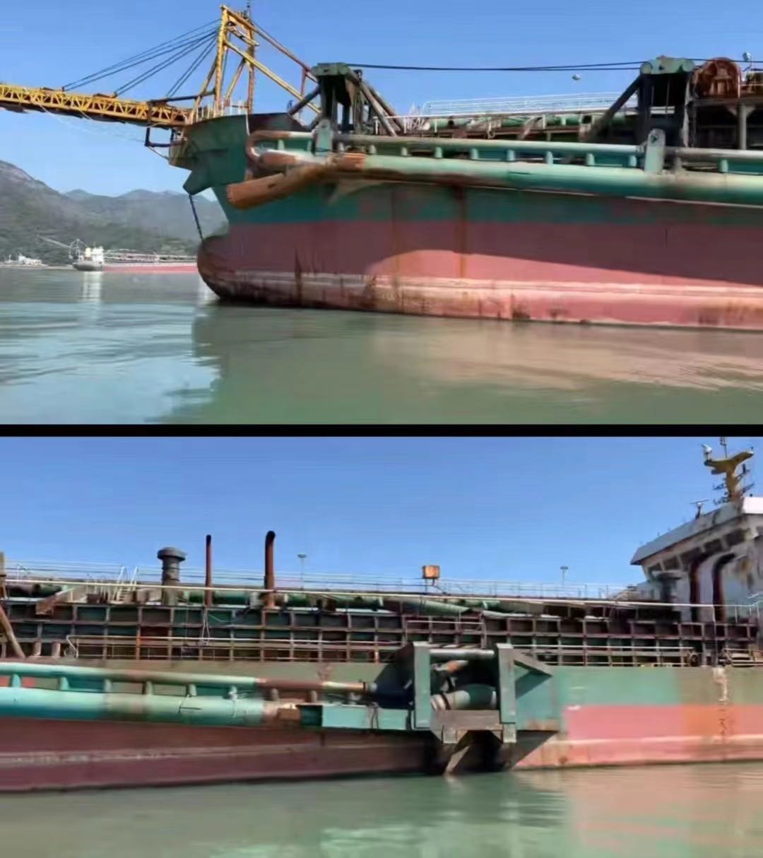 出售：实载10000吨沿海自吸自卸砂船2020年4月江苏建造