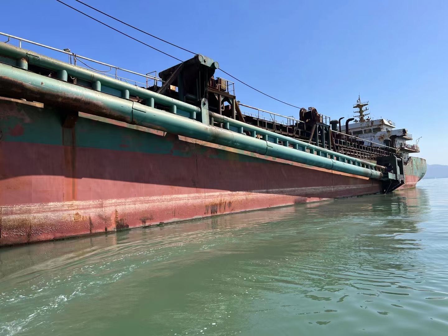 出售：实载10000吨沿海自吸自卸砂船2020年4月江苏建造