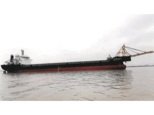 出售：《吉船街560》 过驳装9000吨自卸皮带砂船 约2022年江苏ZC完工