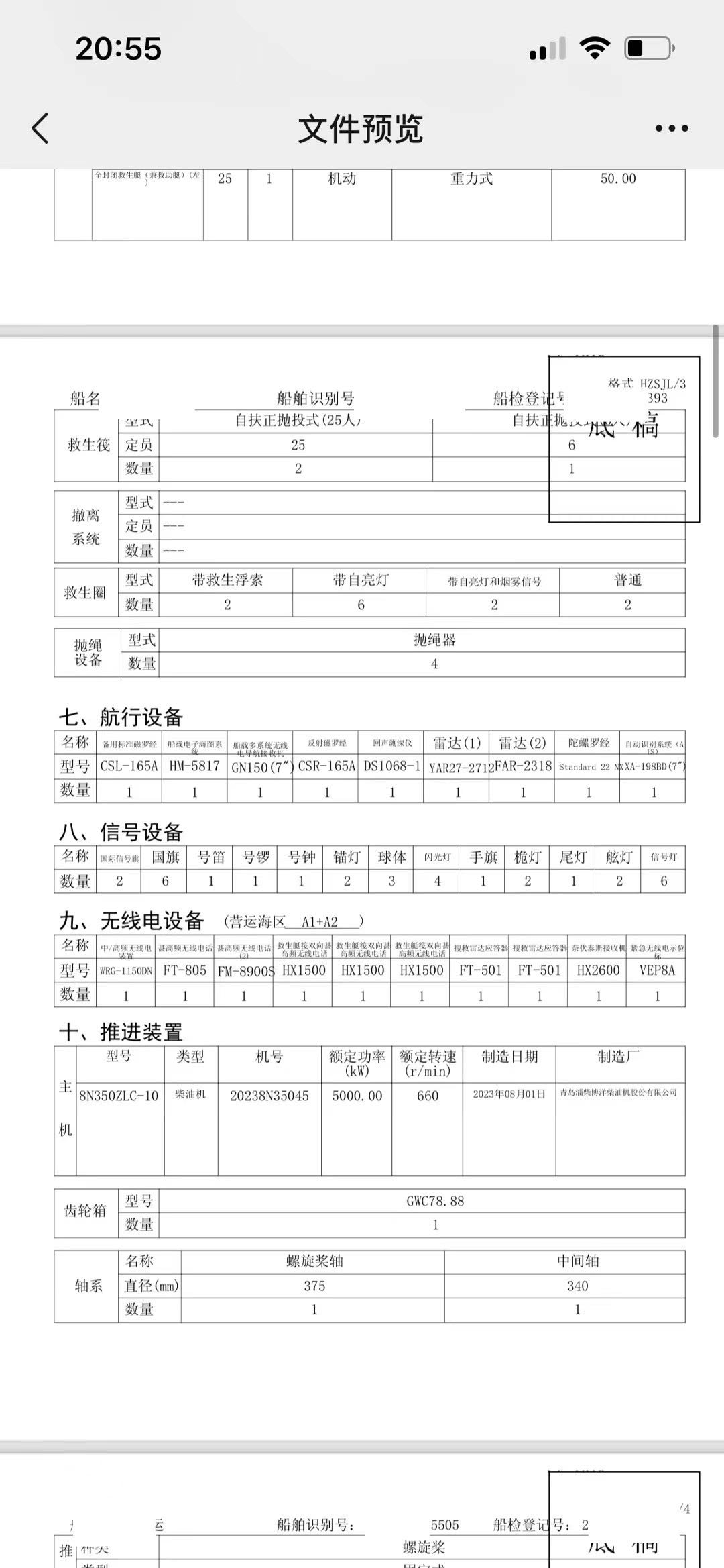 出售1500箱集装箱船