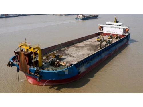 出售：《吉船街257A》 12000吨后驾前跳板甲板驳 2021年7月江苏ZC完工