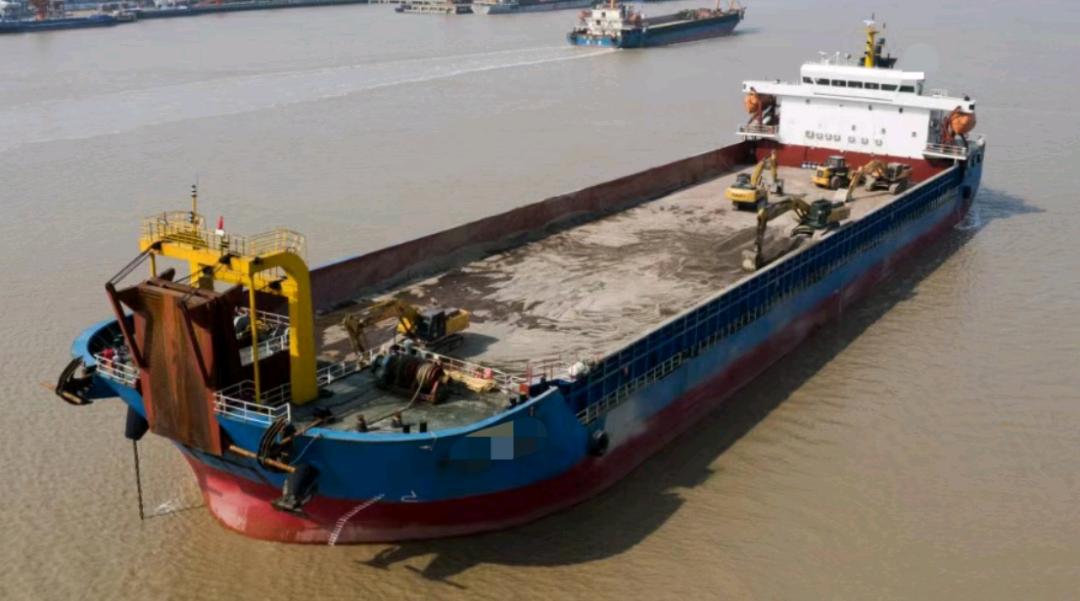 出售：《吉船街257A》 12000吨后驾前跳板甲板驳 2021年7月江苏ZC完工