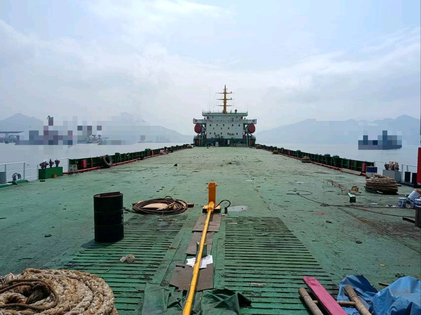低价售：《吉船街563》 6500吨甲板驳船/前驾 2010年5月江苏CCS完工