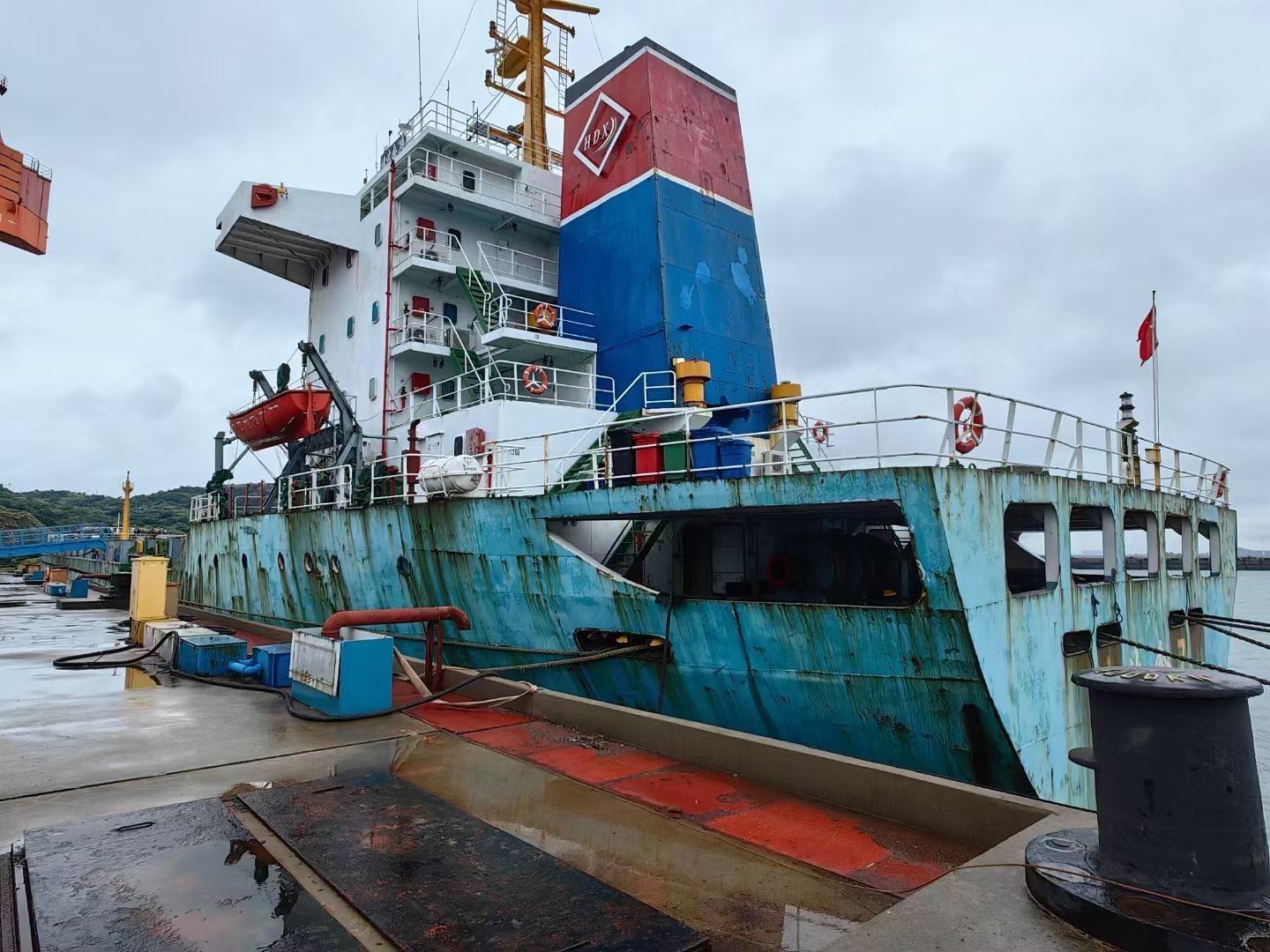 低价出售：14362吨双壳多用途船 装载集装箱：766TEU(适合外贸出口） 建造年月：2008年/2014改建/ 建造地：浙江台州 - 图片 2
