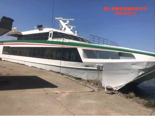 铝合金双体高速交通艇图2