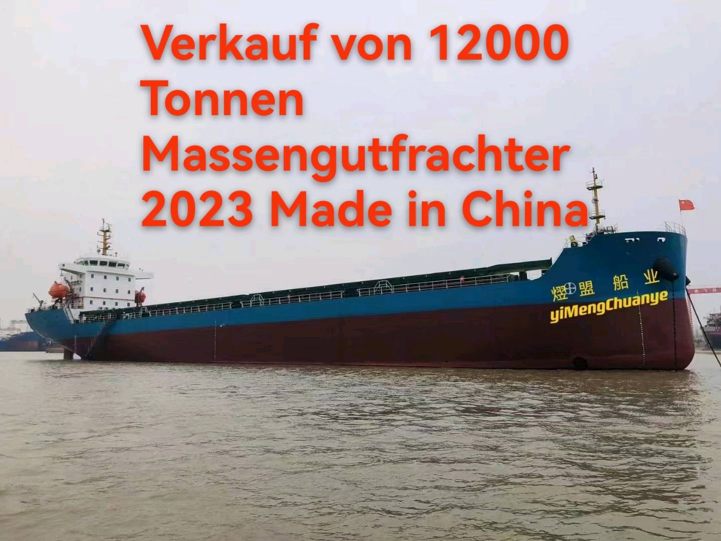 Verkauf von 12000 Tonnen Massengutfrachter Doppelhüllen