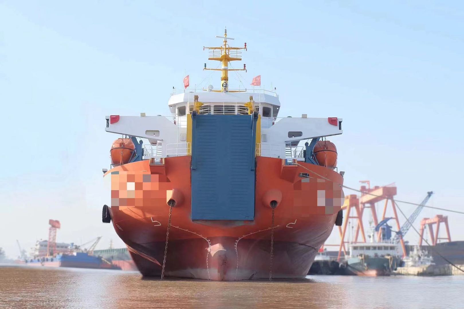 出售CCS检验5000吨新造前驾驶甲板船