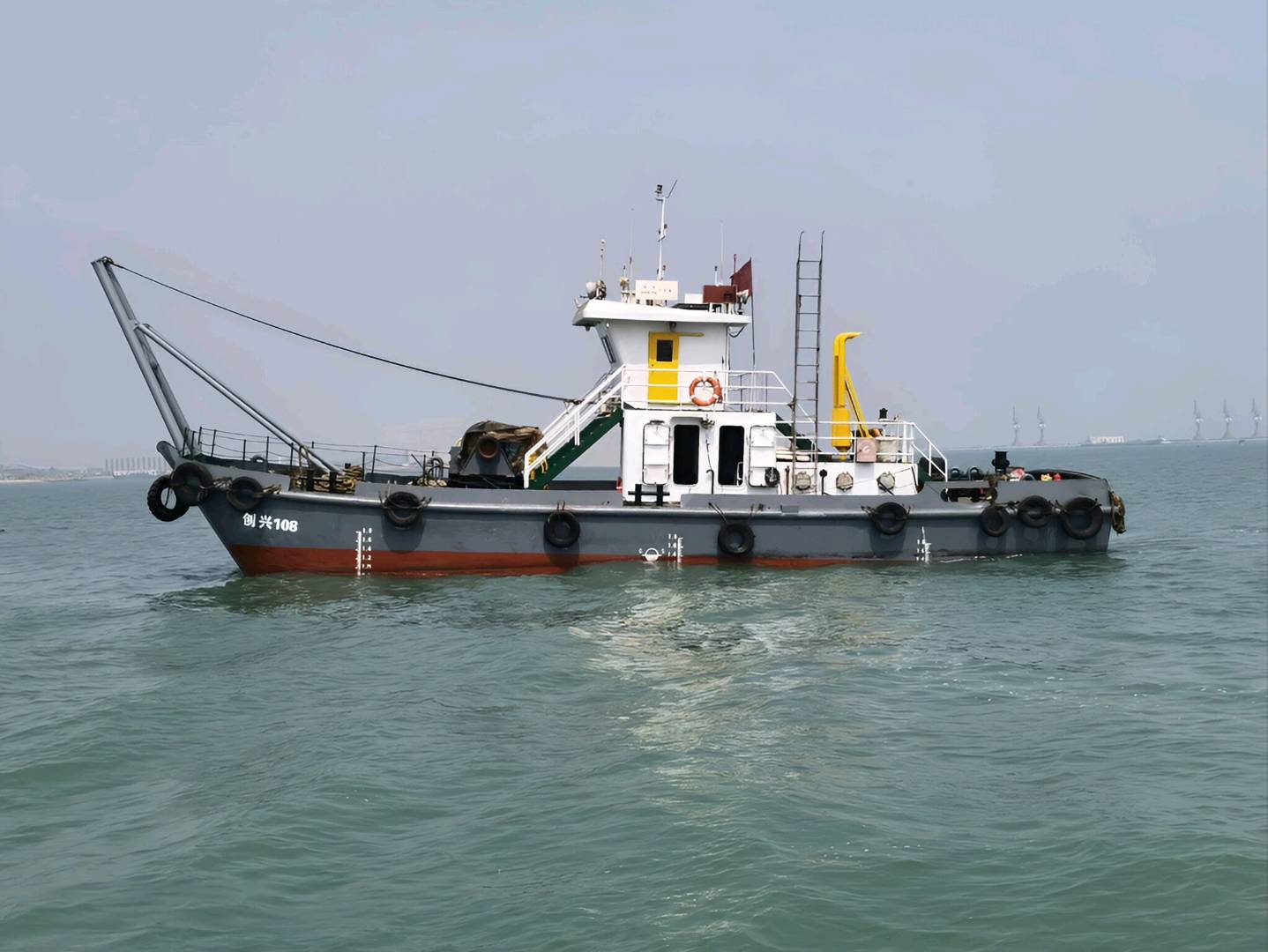 出售2011年沿海386KW起锚艇船况良好