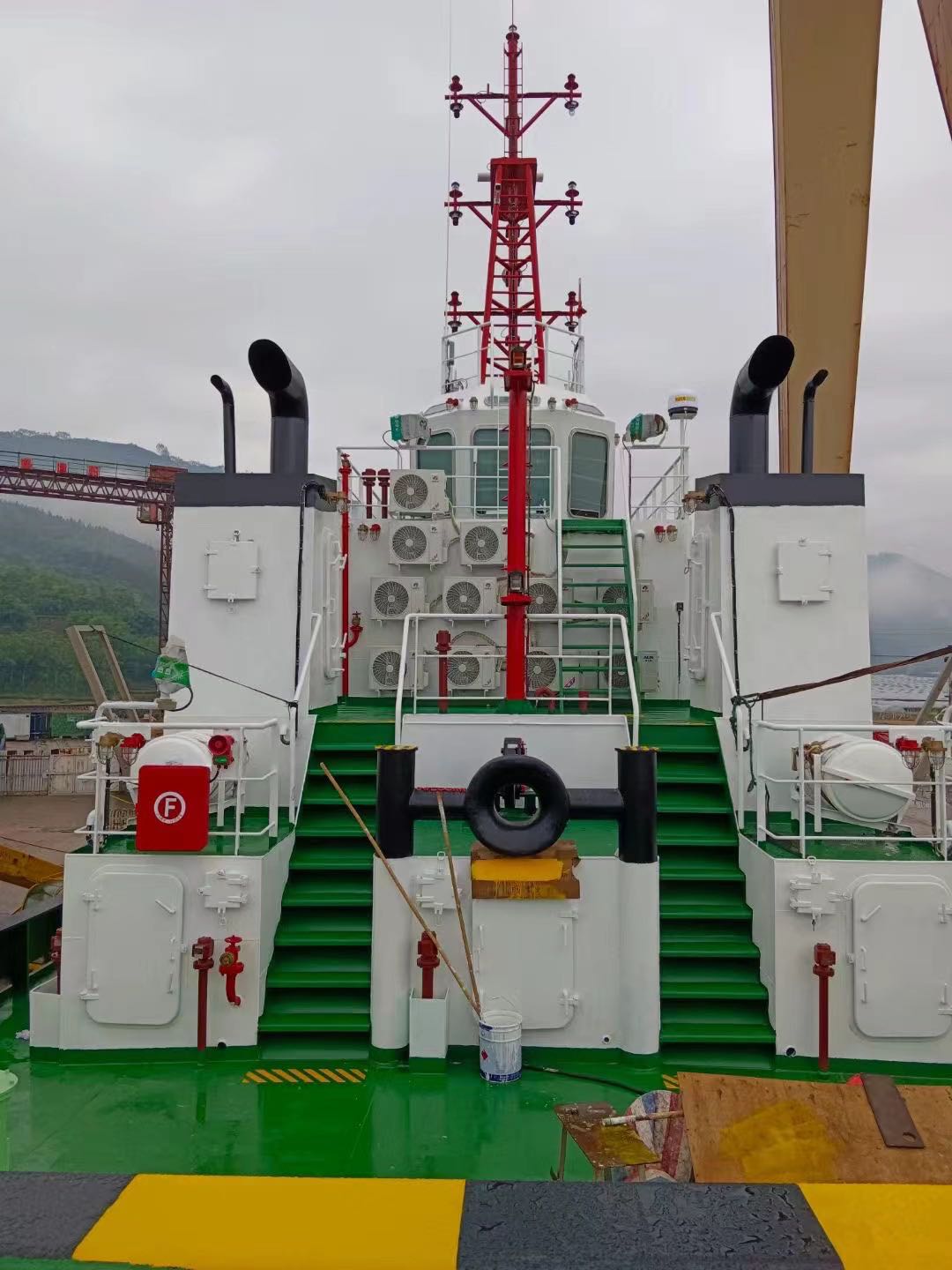 Newly built in China in 2024, 2500 horsepower tugboat, CCS class