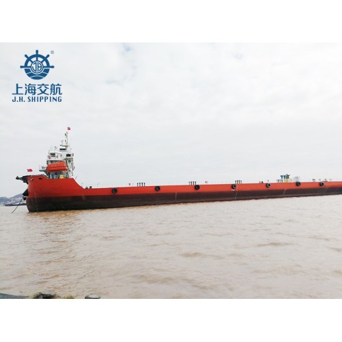 Z518【出售】30米宽前驾前跳板甲板船（无围挡）