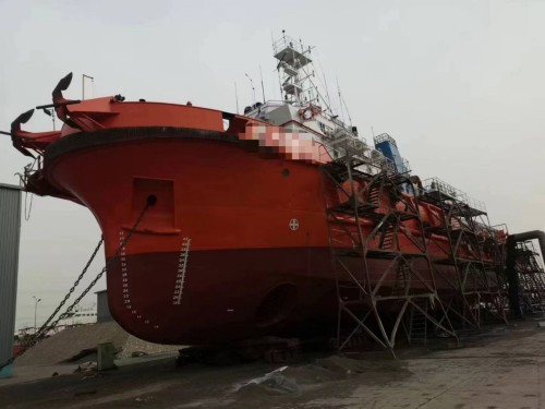 出售 :3300马力供应拖轮 建造年份:2009年5月 Sale: 3300 horsepower tugboat (supply tugboat) made in China in 2009.图2