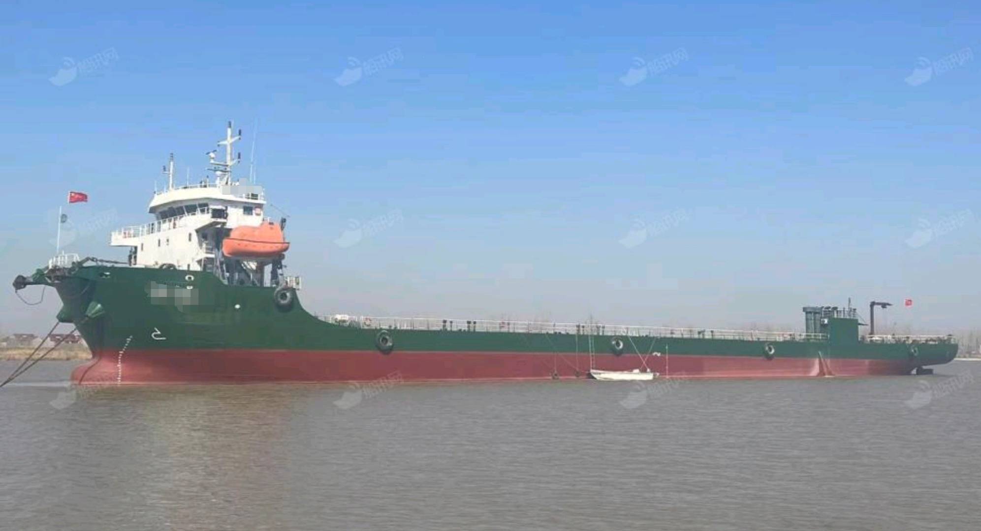 出售：《吉船街555L》 6800吨甲板驳船／前驾无跳板 2021年9月台州ZC完工
