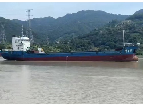 出售：2615吨多用途船 双底双壳结构 舱口尺寸：宽10.20mx长25.2mx两仓一样。仓内可装32个大柜。图1