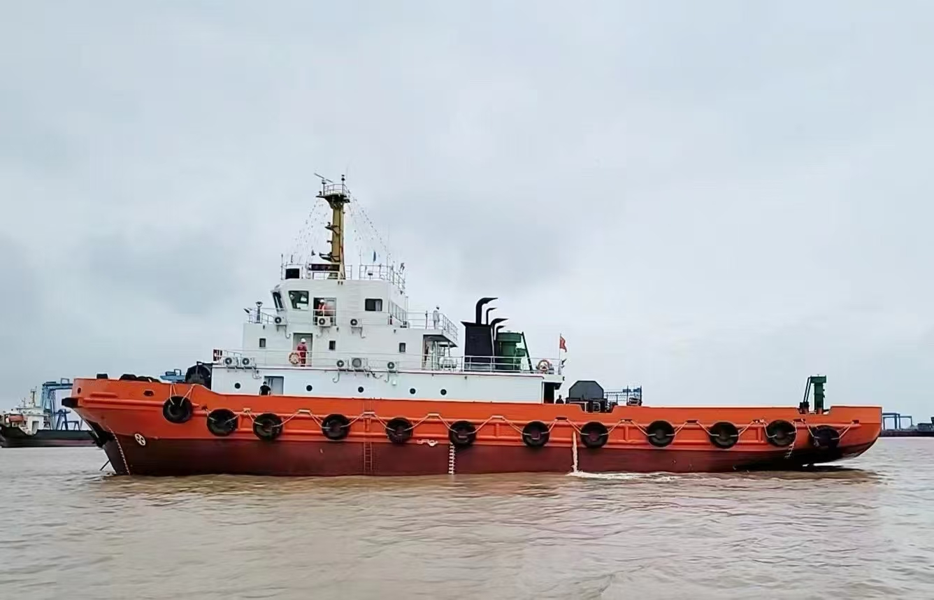 出售2022年造7200马力沿海普通拖轮兼锚艇 带艏侧推