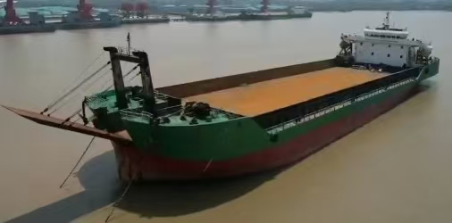 出售2020年造5070吨沿海后驾驶甲板货船