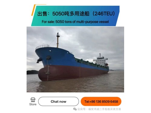 【精品多用途船推荐】5050吨多用途/集装箱船热销中，供您选择！图2