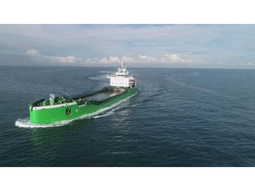 出售3600立方开体泥驳Sell 3600 cubic meters of open-body mud barge图1
