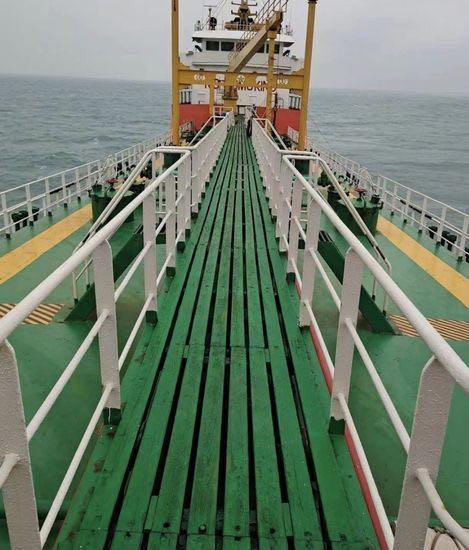 出售：3200吨油船（闪点&gt;60’C） Sale: 3200 ton oil tanker 建造年份：2006年 建造地址：中国 浙江 货舱结构：双底/双壳 - 图片 2